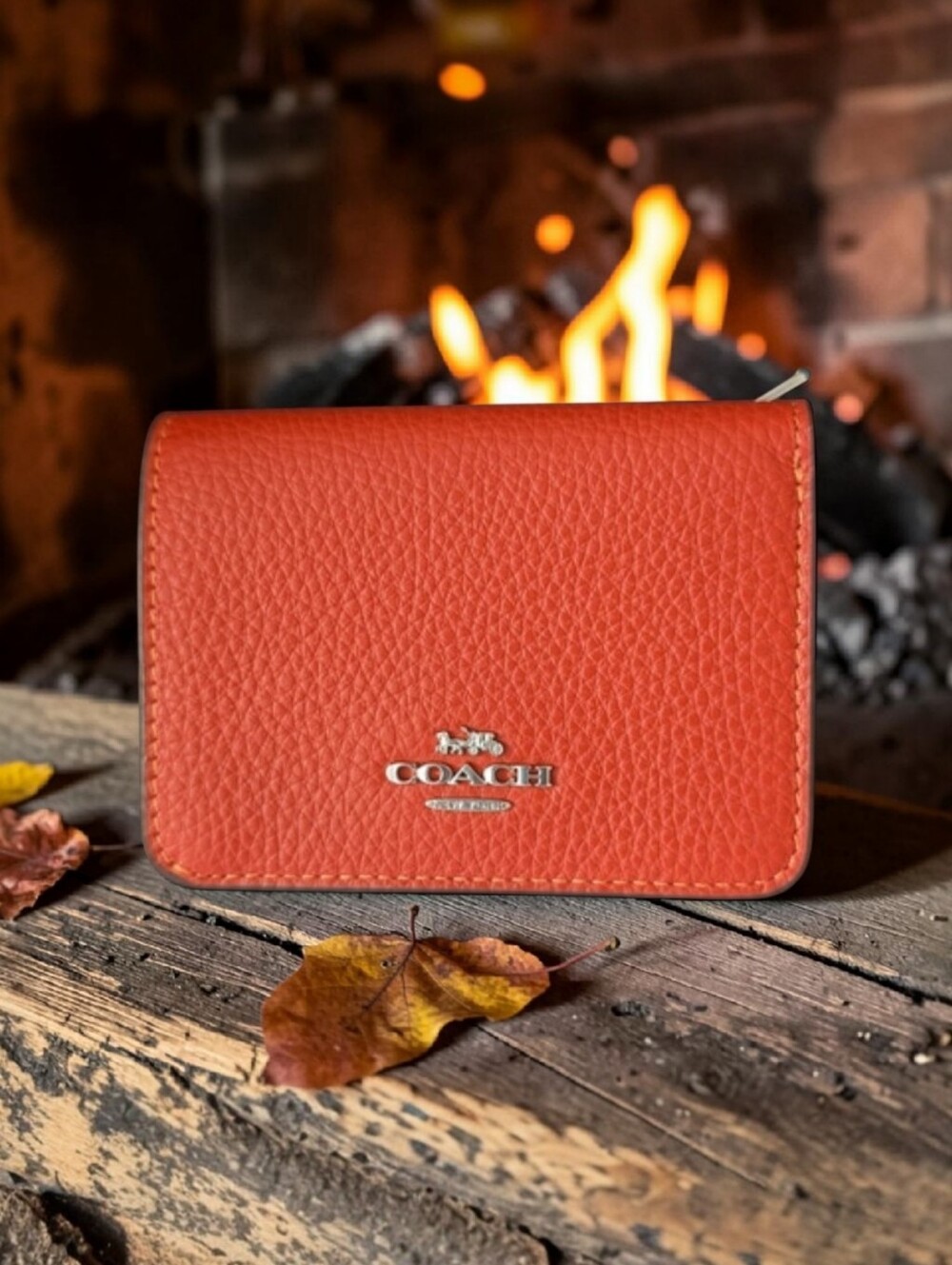 Brand New Coach Card Holder Wallet with Detachable Card Case